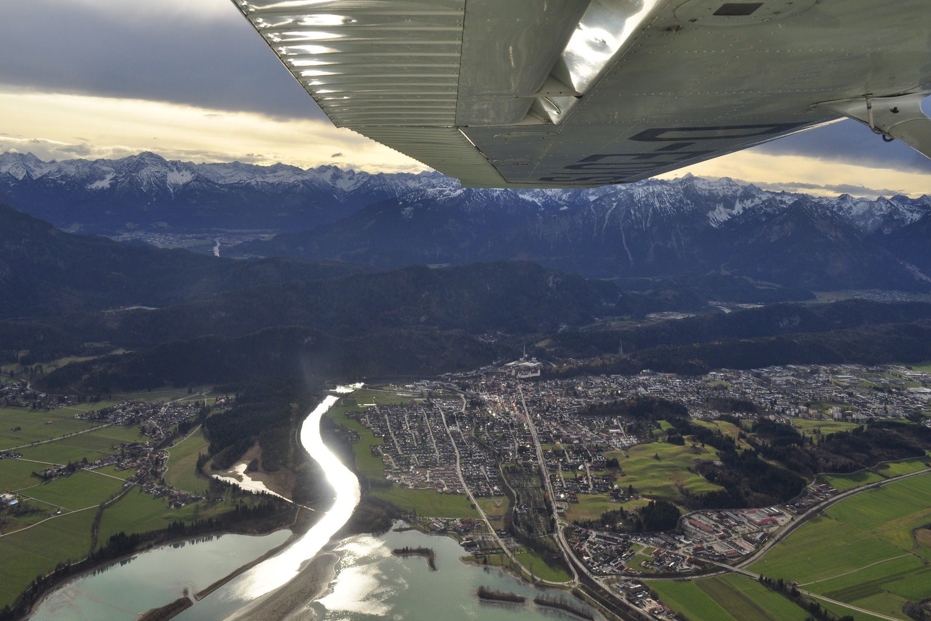 Rundflug Alpen