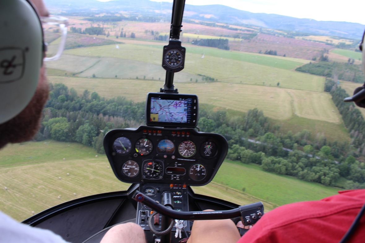 Hubschrauber selber fliegen