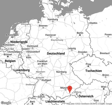 Karte von Rundflug Alpen